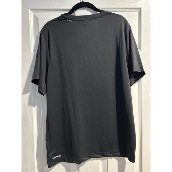 NWT Reebok Men's Short Sleeve Speedwick Tech Style Active Tee Size M Black - Picture 5 of 5